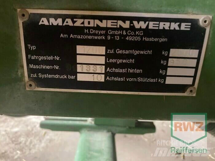 Amazone UF 1200 Dragna sprutor