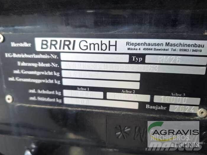Briri ROAD MASTER Fast- och kletgödselspridare