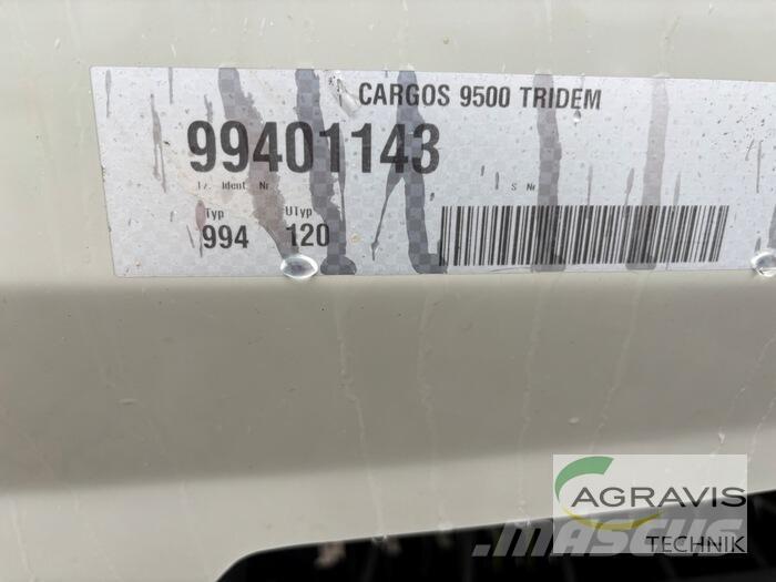 CLAAS CARGOS 9500 Hackvagn / Självlastarvagn