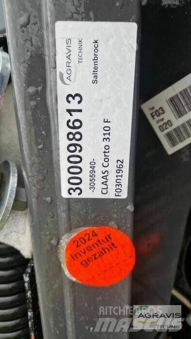 CLAAS CORTO 310 F Slåttermaskiner