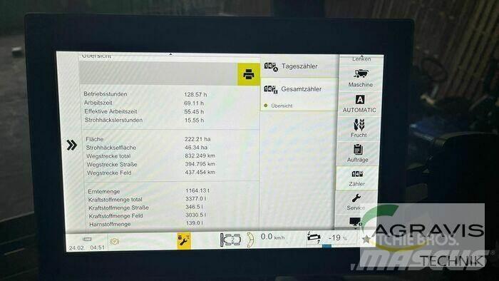 CLAAS LEXION 6700 Skördetröskor