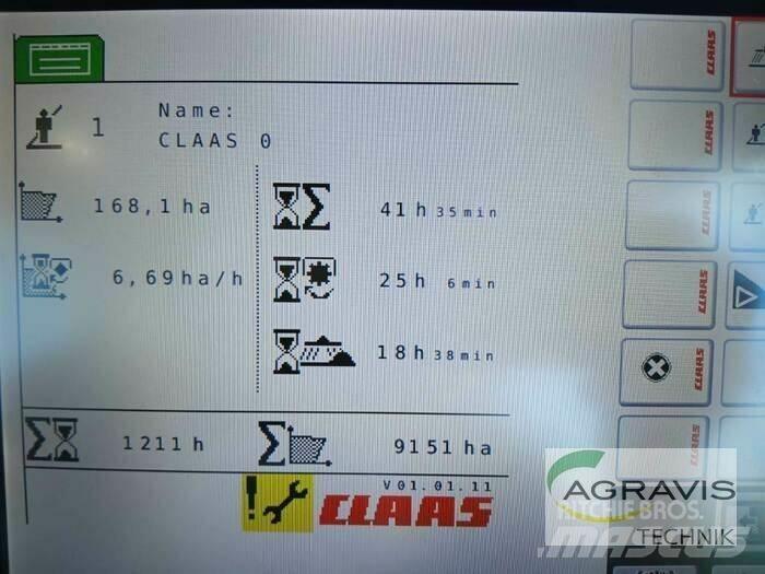 CLAAS LINER 4000 Vändare och luftare