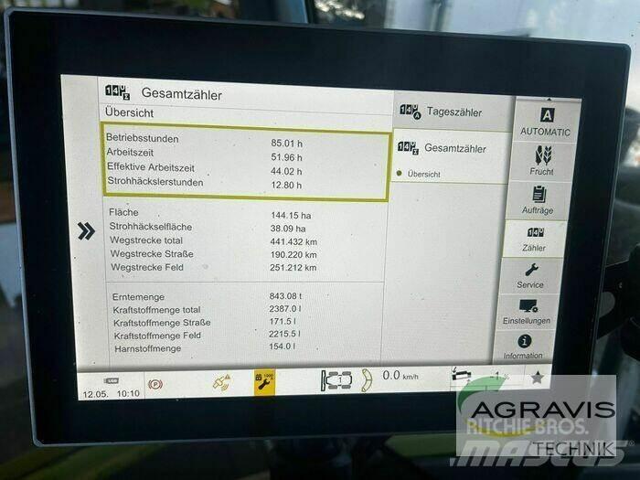CLAAS TRION 650 Skördetröskor