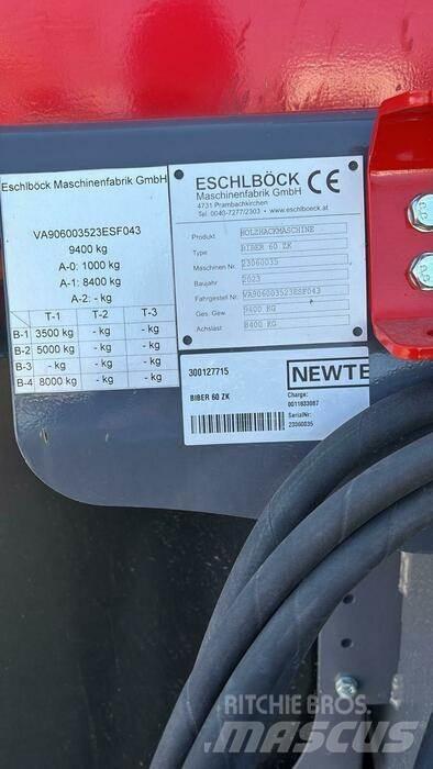 Eschlböck BIBER 60 ZK Vedklyvar och vedkapar