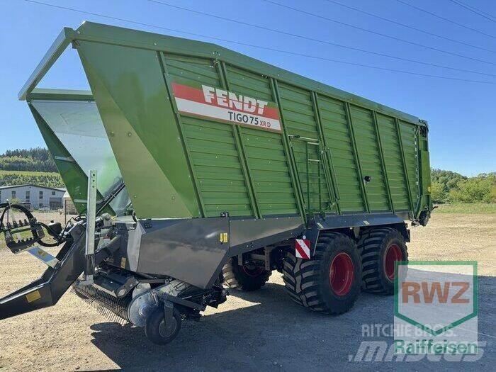 Fendt Tigo 75 XR-D Hackvagn / Självlastarvagn