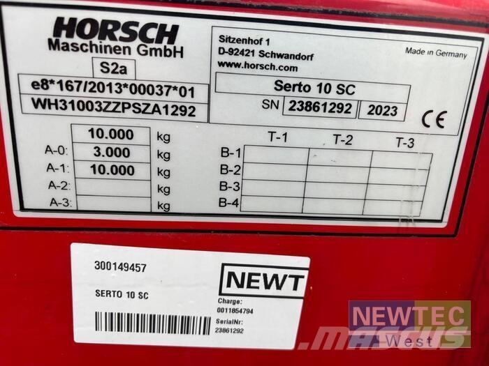Horsch SERTO 10 SC Såmaskiner