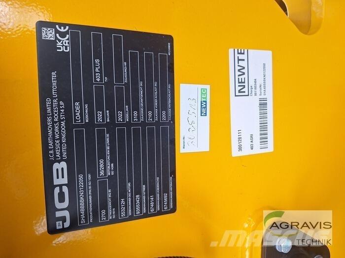 JCB 403 AGRI Hjullastare