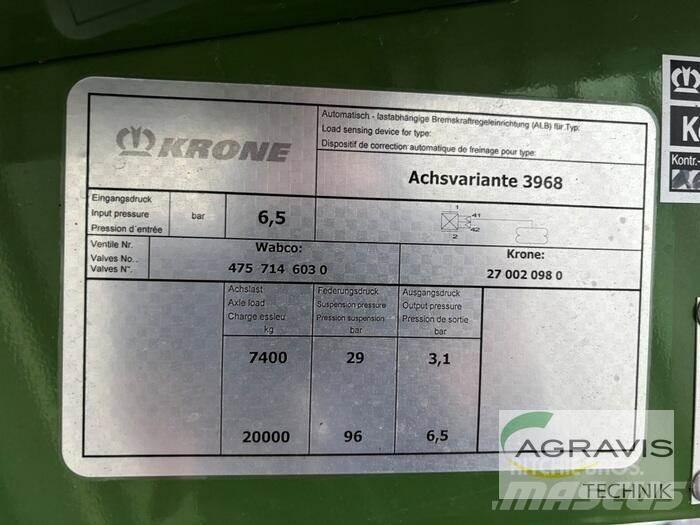 Krone GX 440 Hackvagn / Självlastarvagn