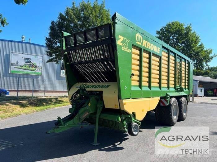 Krone ZX 470 GD Hackvagn / Självlastarvagn