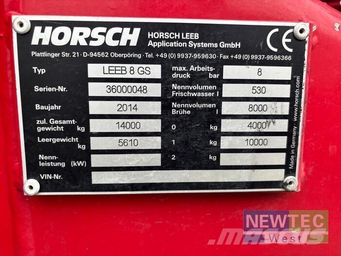  LEEB 8 GS Dragna sprutor