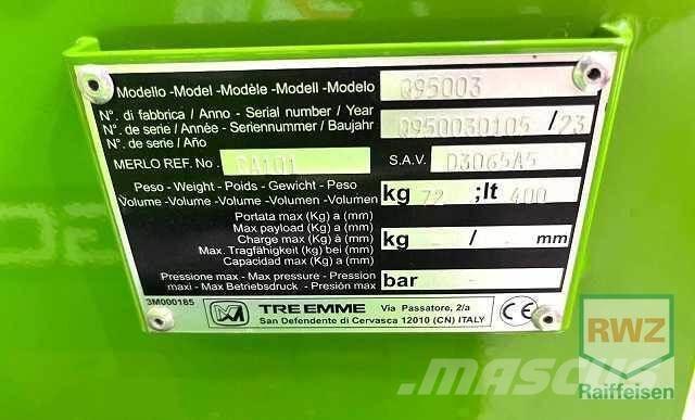 Merlo Cingo M 8.3 EVO Redskapsbärare för lantbruk