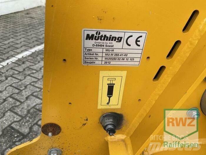 Müthing MU-M 250 Övriga maskiner för jordbearbetning
