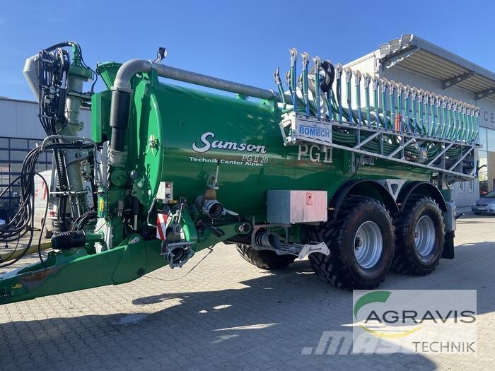 Samson PG II 20 Fast- och kletgödselspridare