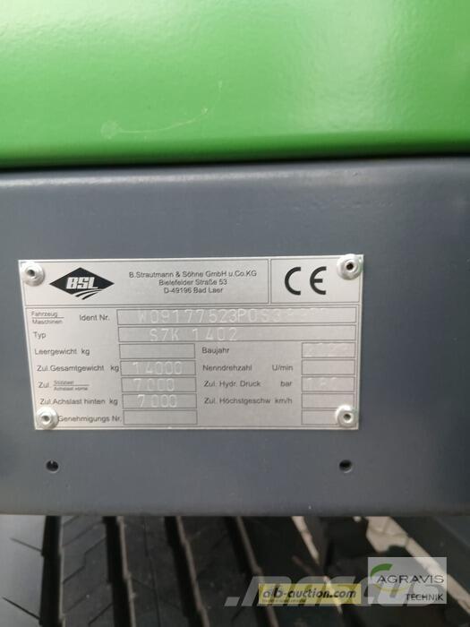 Strautmann SZK 1402 Tippvagnar