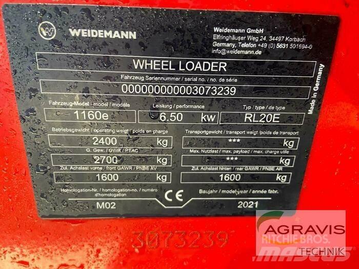 Weidemann 1160E Hjullastare