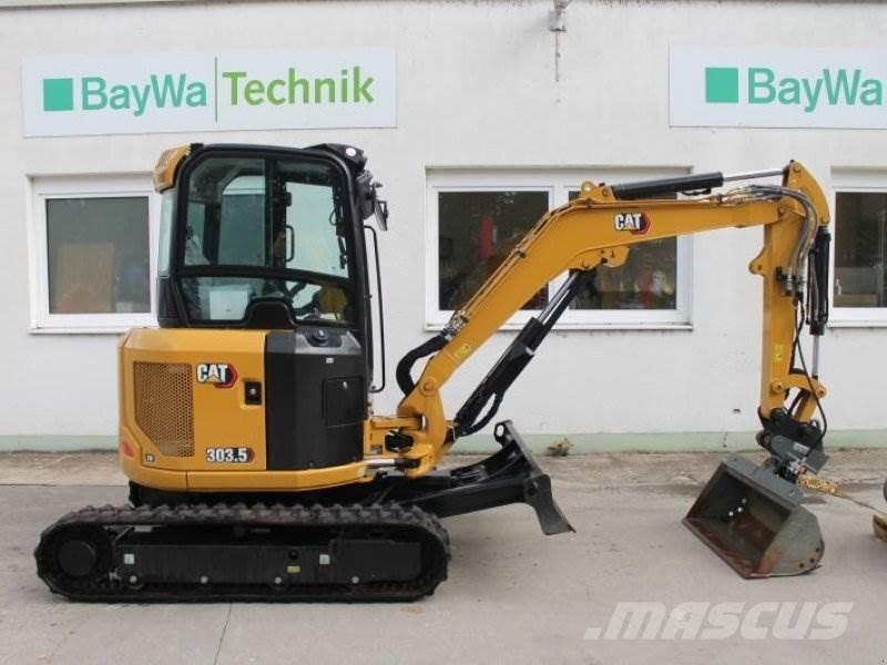 CAT 303.5 CR Minigrävare < 7t
