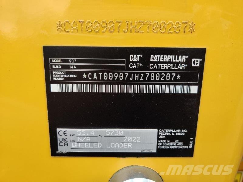 CAT 907 Hjullastare