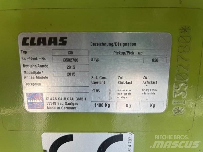 CLAAS Pick-Up Skärbord