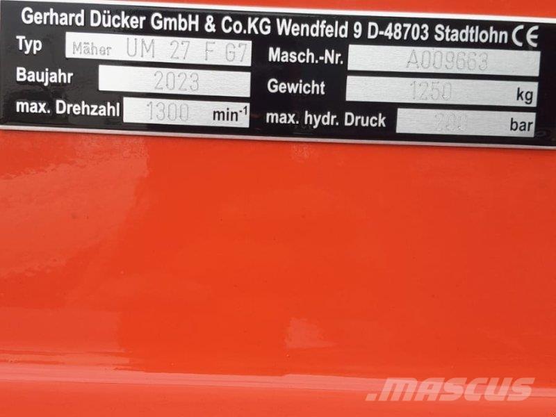 Dücker UM 27 Kompostvändare