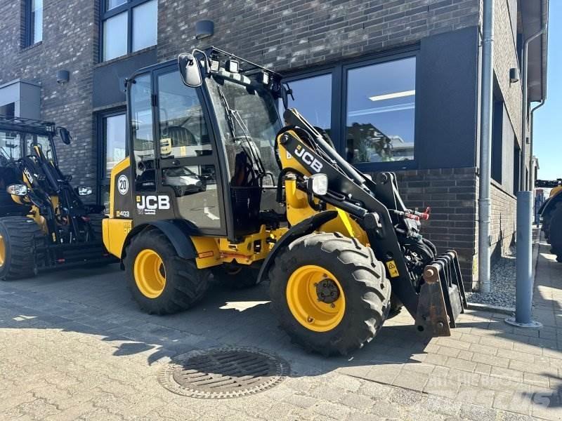 JCB 403 AGRI Frontlastare och grävare