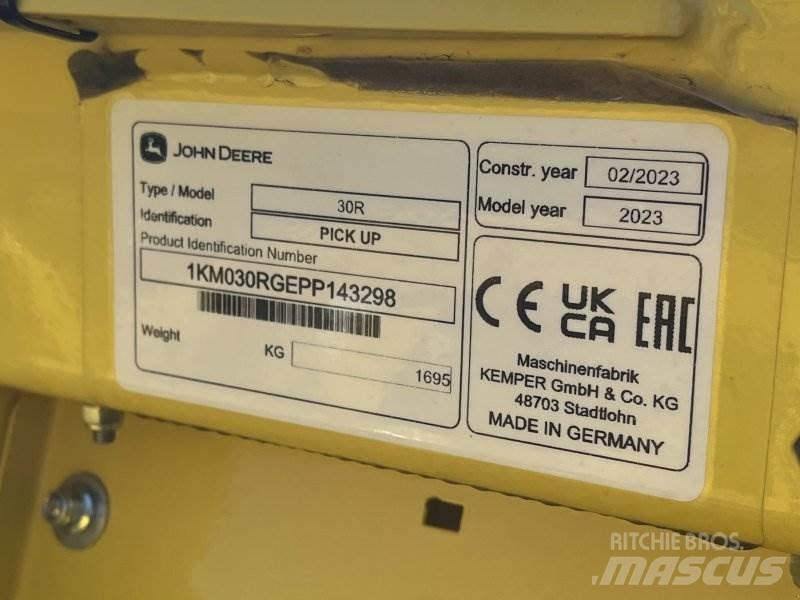 John Deere 30R Tillbehör för hö och fodermaskiner