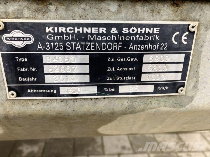 Kirchner B4050 Fast- och kletgödselspridare