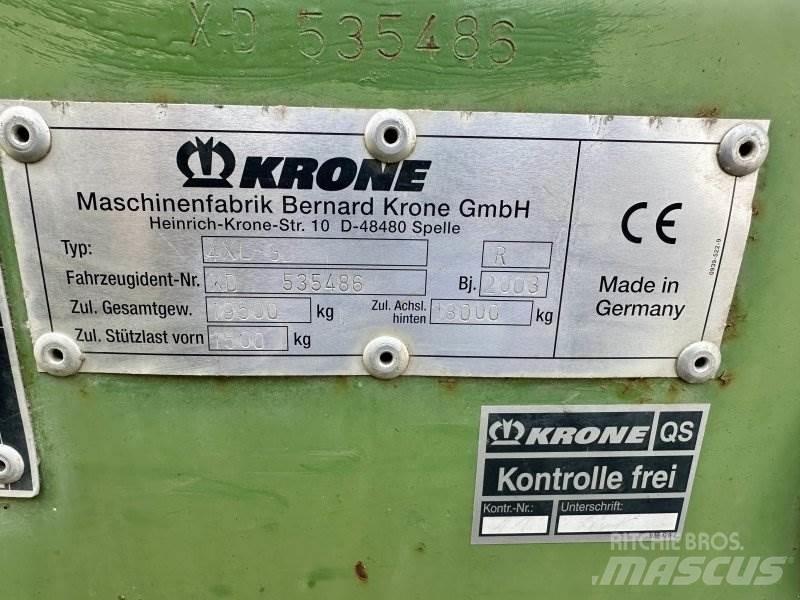 Krone 4 XL / GD Hackvagn / Självlastarvagn