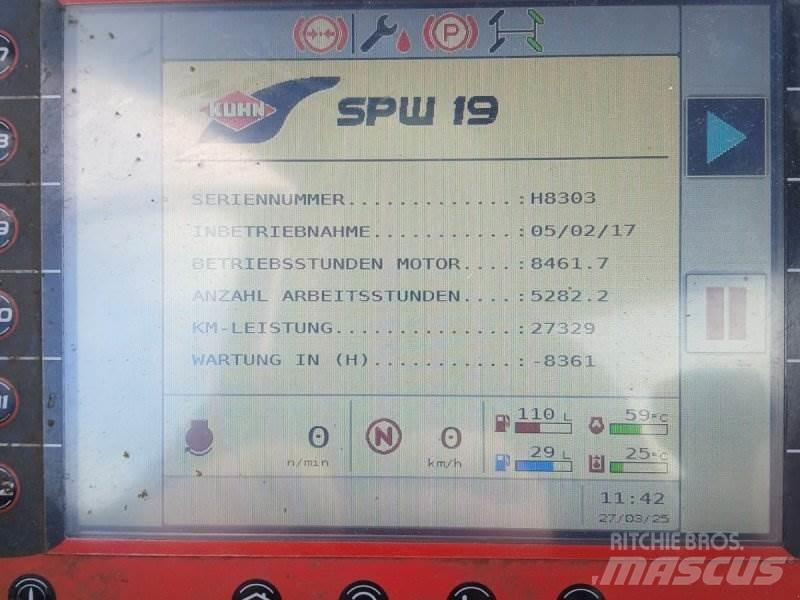 Kuhn SPW 19 Fullfodervagnar
