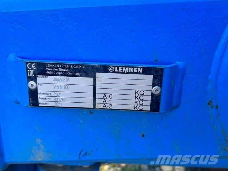 Lemken Juwel 8 Tegplogar