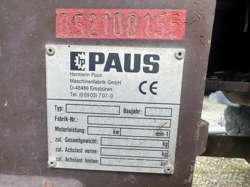 Paus RL 852 TL Teleskoplastare