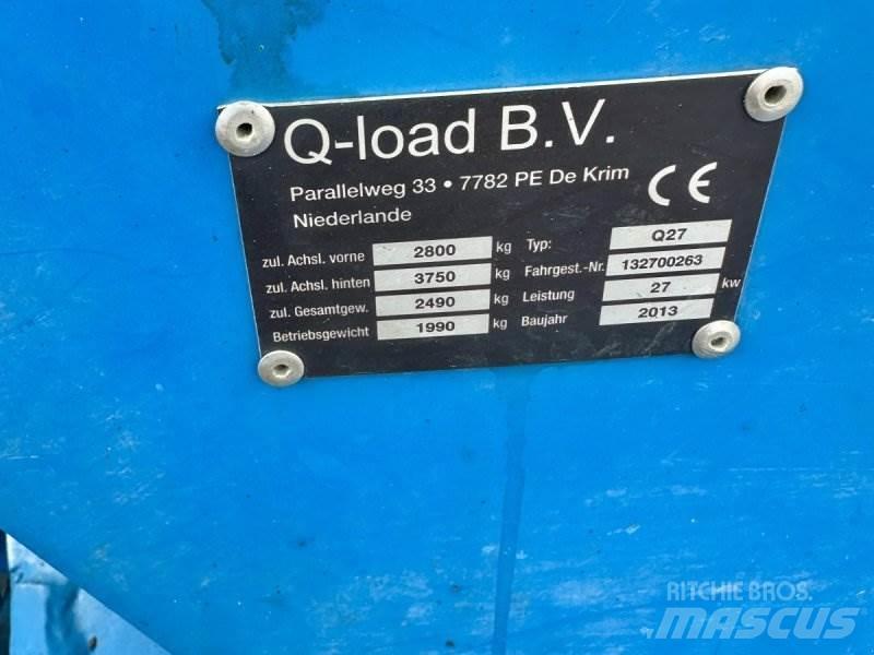 Quappen Q27 Frontlastare och grävare