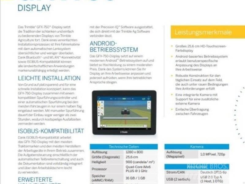 Trimble GFX 750 Lantbruk - Övrigt