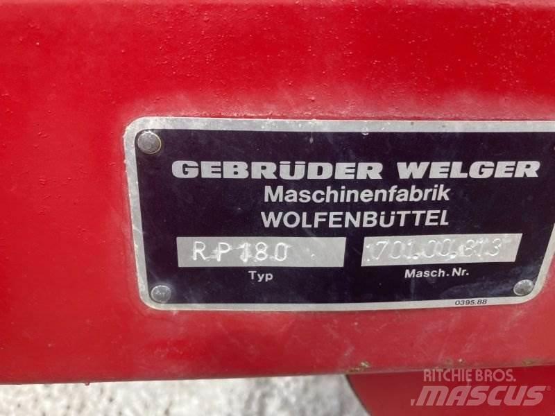 Welger RP 180 Rundbalspressar