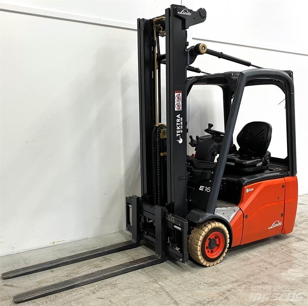 Linde E 16 C-01 Elmotviktstruckar