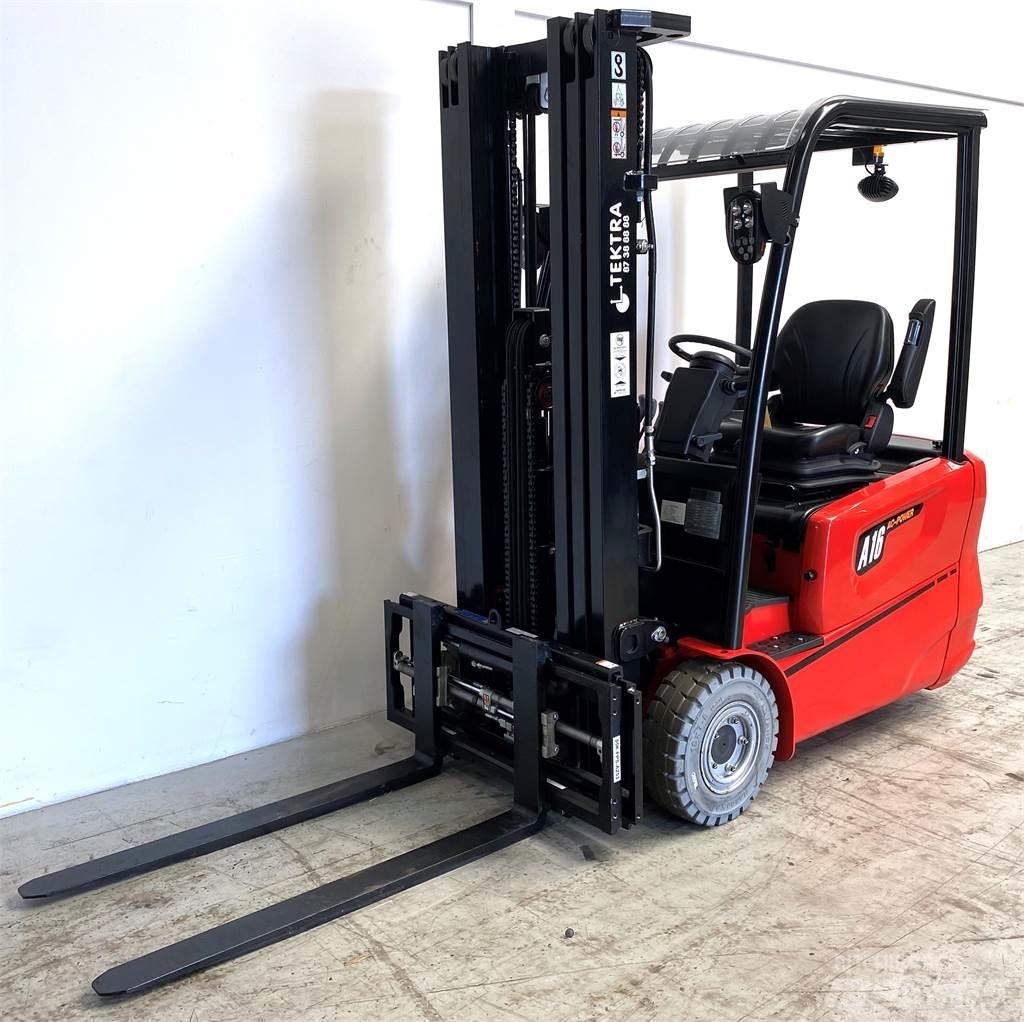 Tektra CPDS16-AC6 Elmotviktstruckar