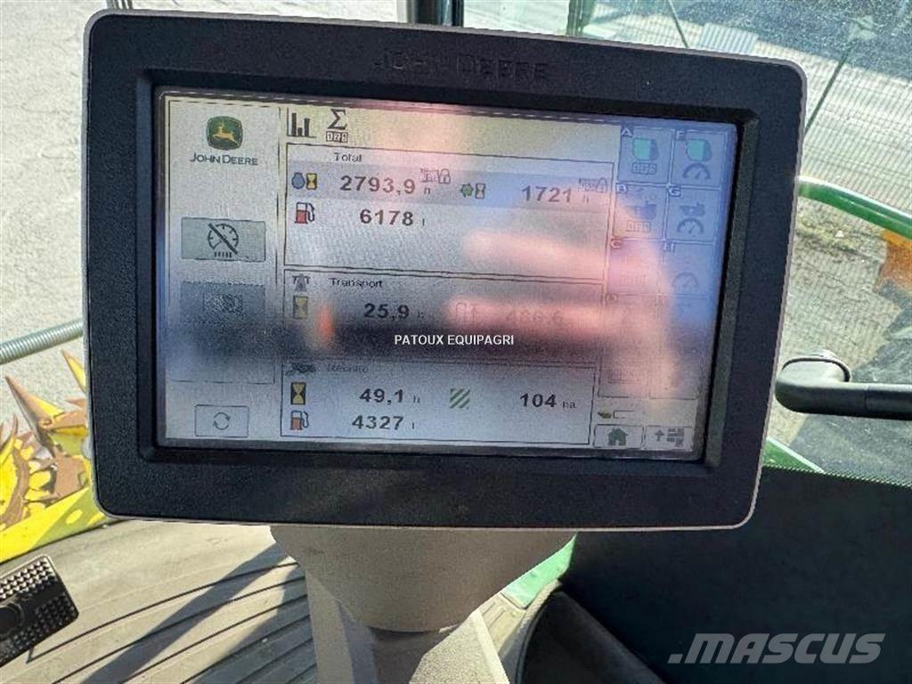 John Deere 8500 Fälthackar