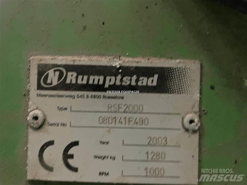 Rumpstad RSF2000 Såbäddsharvar och rototillers