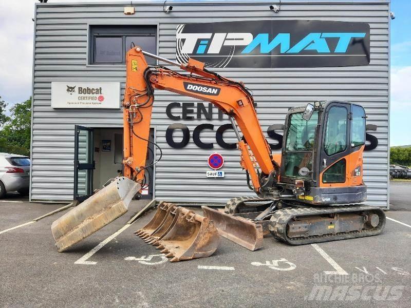 Doosan DX63-3 Minigrävare < 7t