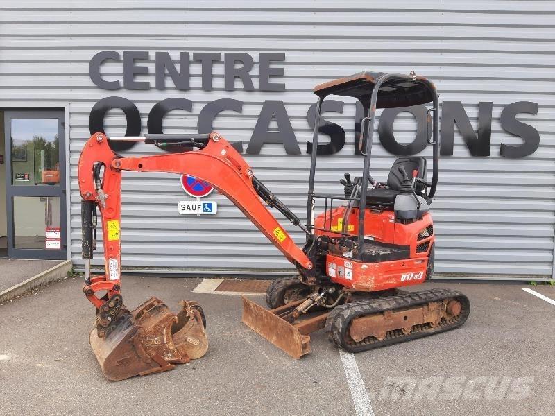 Kubota U17-3A Minigrävare < 7t