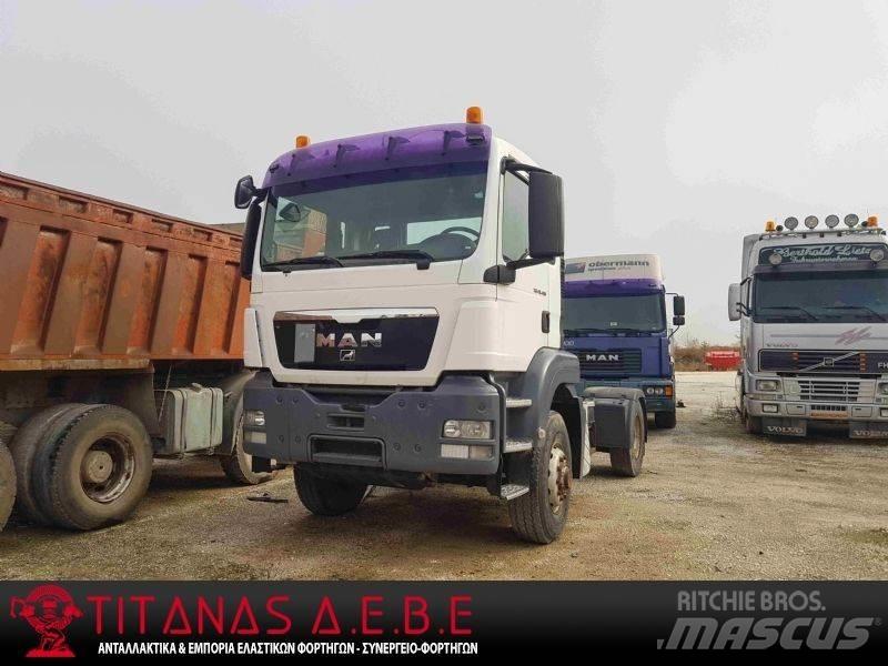 MAN 09 TGS 18.400 4X4 Dragbilar