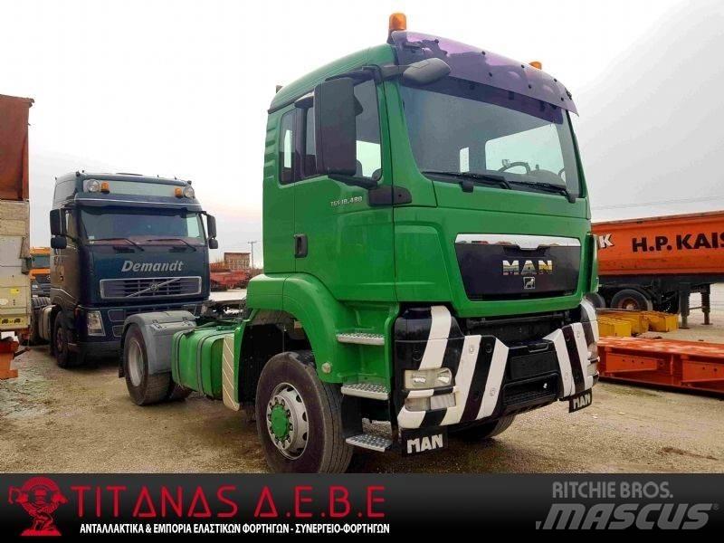 MAN 09 TGS 18.480 4X4 Dragbilar