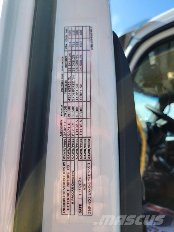 Peterbilt 548 Tippbilar