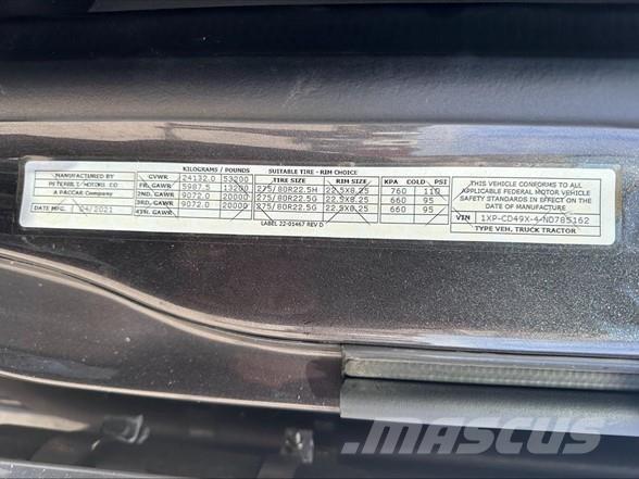 Peterbilt 567 Dragbilar