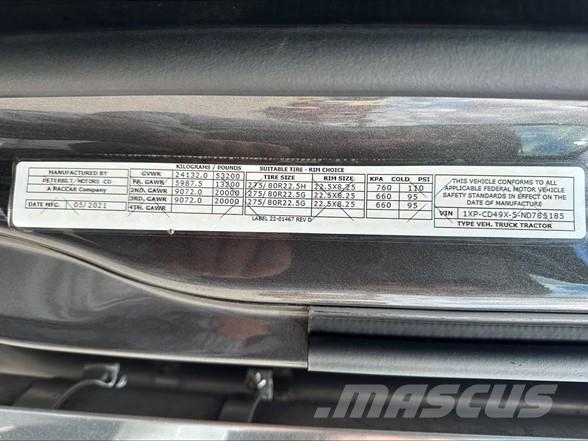 Peterbilt 567 Dragbilar