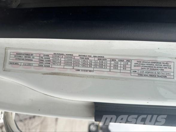Peterbilt 579 Dragbilar