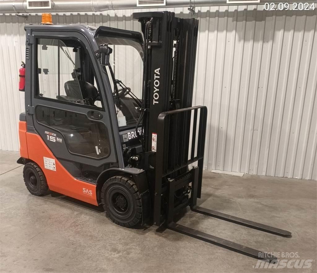 Toyota 42-8FDF15 Dieselmotviktstruckar