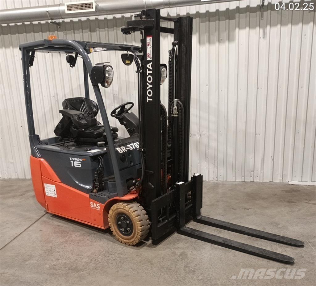 Toyota 8FBE16T Elmotviktstruckar