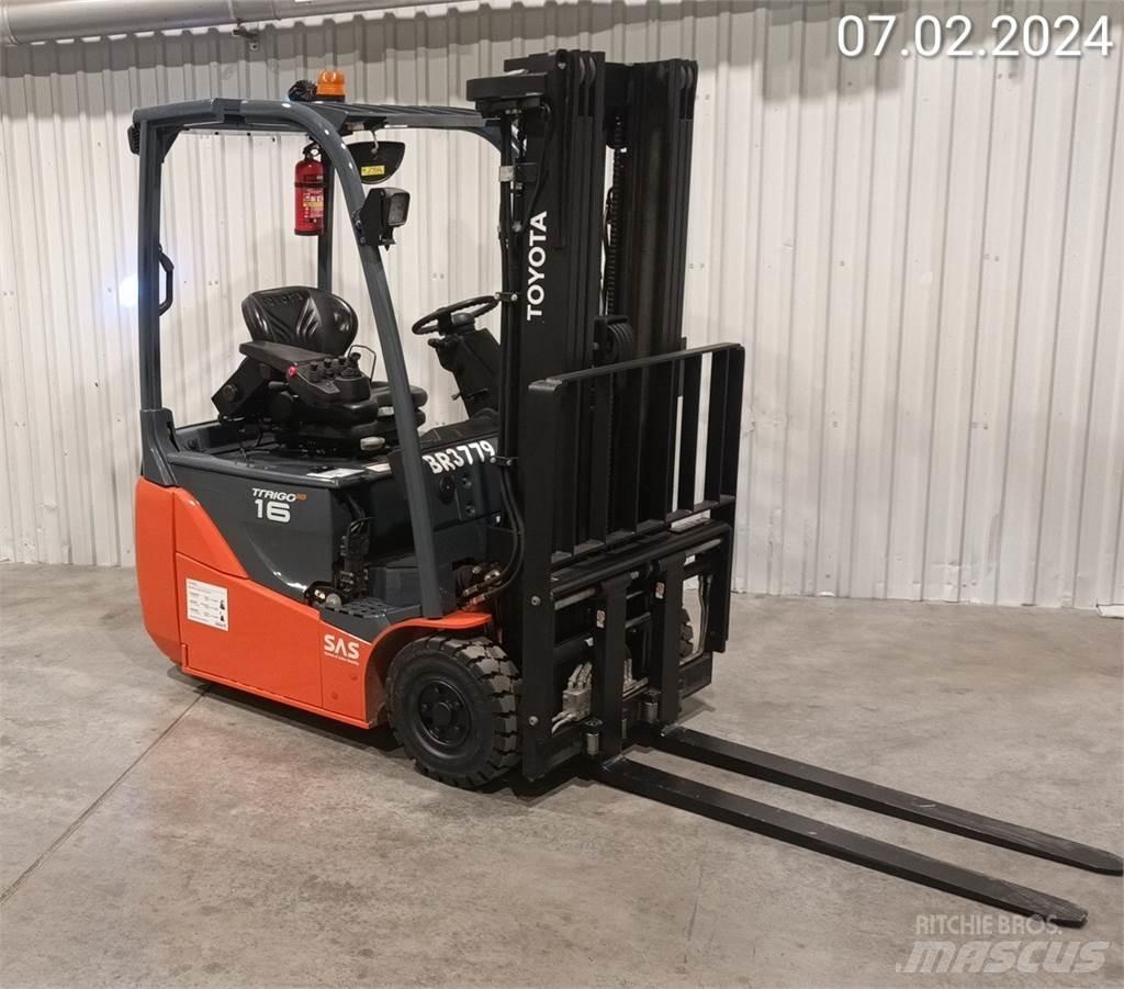 Toyota 8FBEK16T Elmotviktstruckar