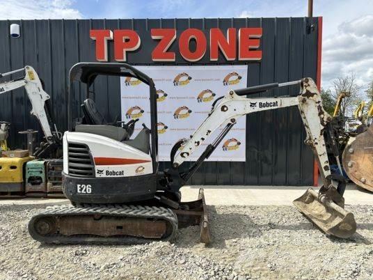 Bobcat E26 Canopy Minigrävare < 7t