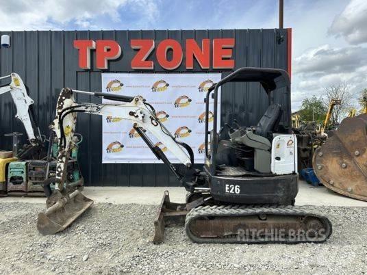 Bobcat E26 Canopy Minigrävare < 7t